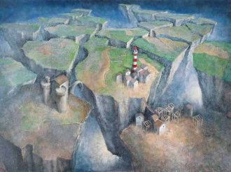 genesis gallery : «μετέωρα Θανάσης Παναγιώτου , ατομική έκθεση