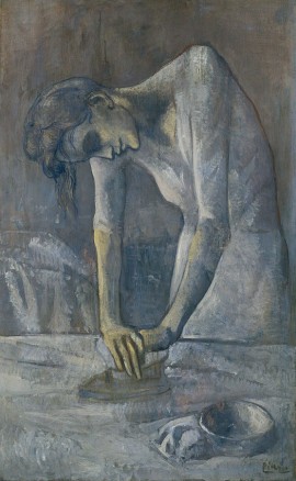 Pablo Picasso ( Woman ironing ) Image