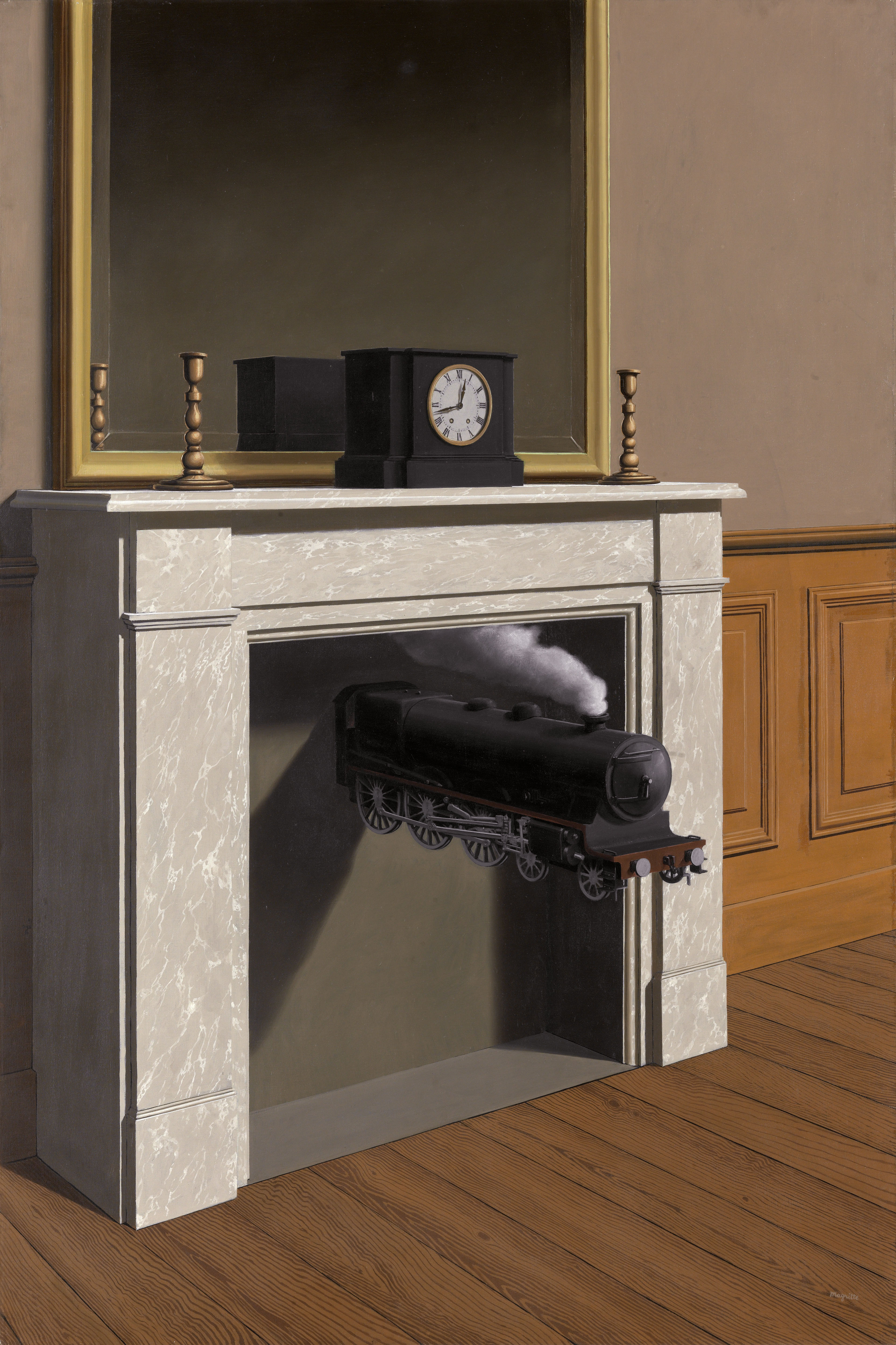 Time Transfixed, 1938, oil on canvas. Image