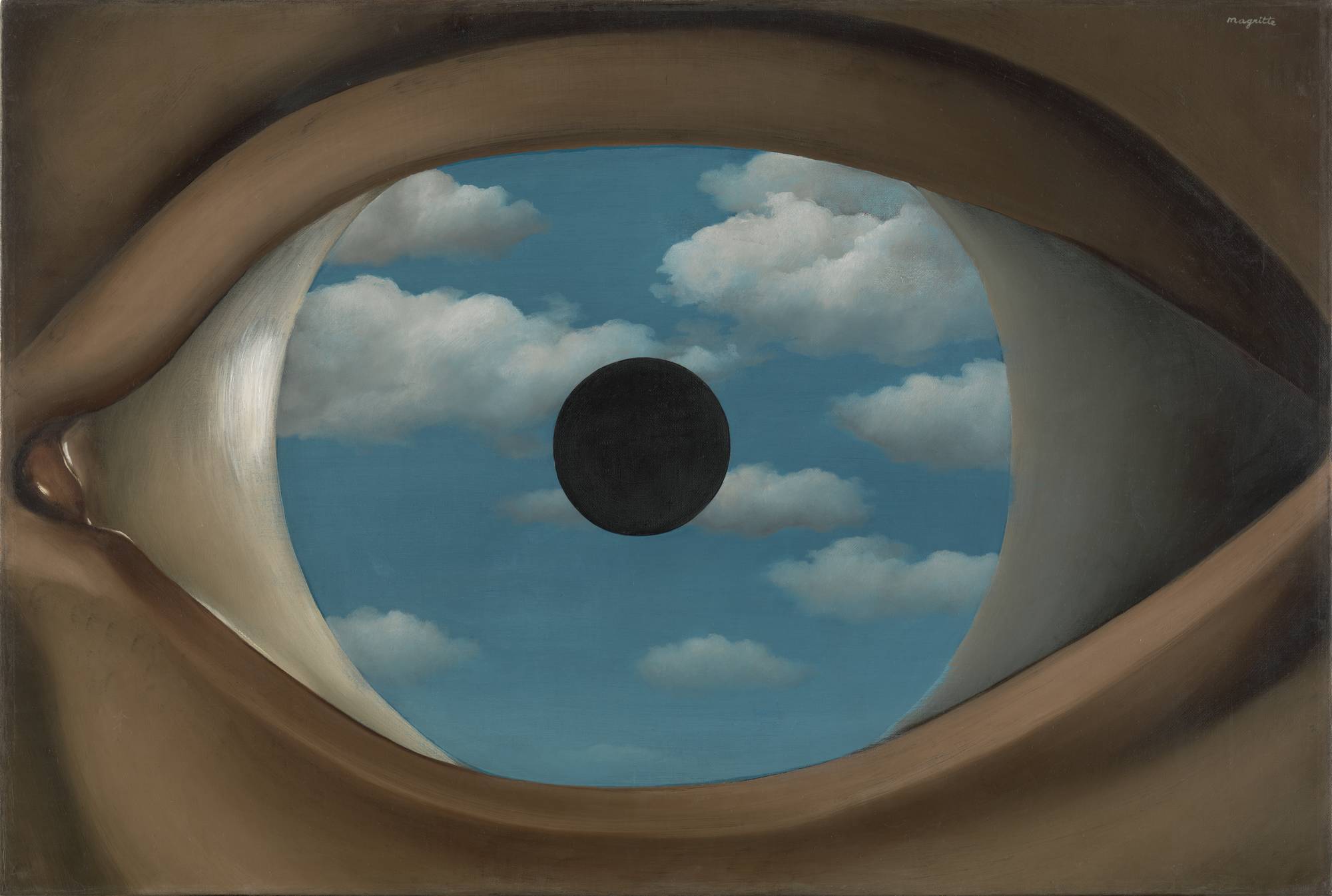 Le Faux Miroir (The False Mirror), 1929, oil on canvas. Image