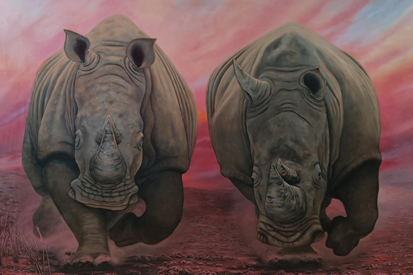 Jolanta Rutkowska, Μια είν’ η Φύση, µε όσα ονόµατα!, 100 x 150 cm, Λάδια σε καμβά Image
