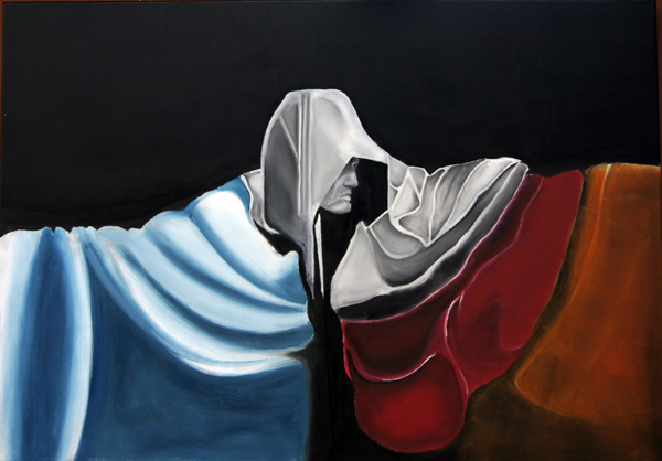 Χρήστος Κονταρούδης FIGURES_#2 λάδι σε καμβά 70 x 100 cm. Image