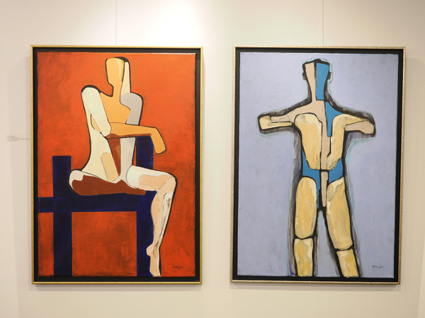 ΜΙΧΟΣ ΑΘΑΝΑΣΙΟΣ : HOMO FIGURA X: Ακρυλικά χρώματα με χρήση σπάτουλας Image