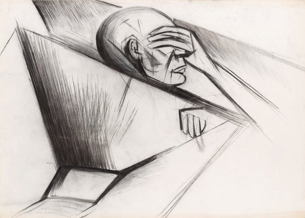 “Untitled”, 1994-1995 Charcoal on paper 75 x 105 cm Image
