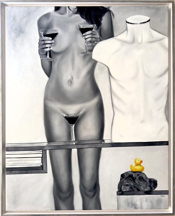 Irina Bodryaga, Provocation, 100 x 80cm, Λάδια Image