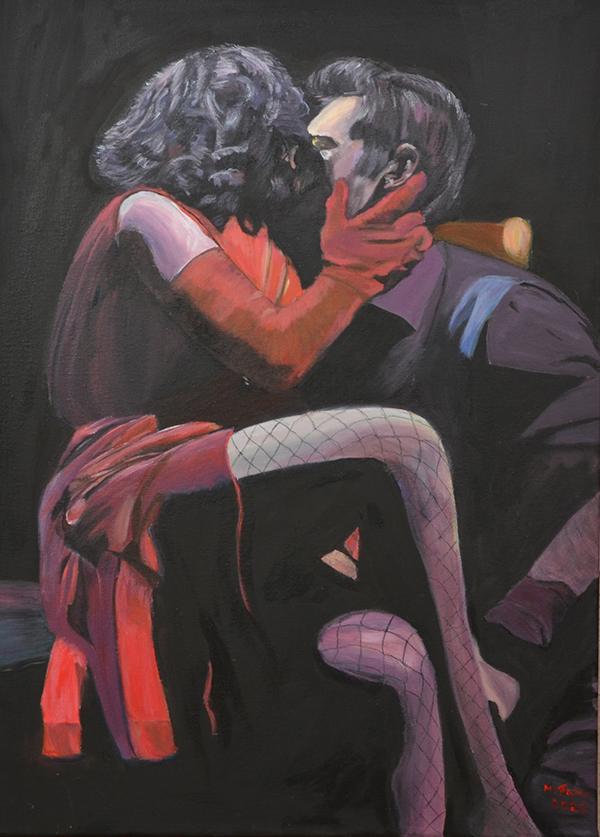 Maria Papa, Πόθος, 70 x 50 cm, Ακρυλικά σε καμβά Image