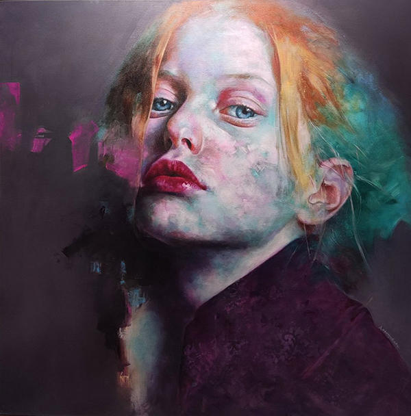 Arrogance : oil on canvas Image