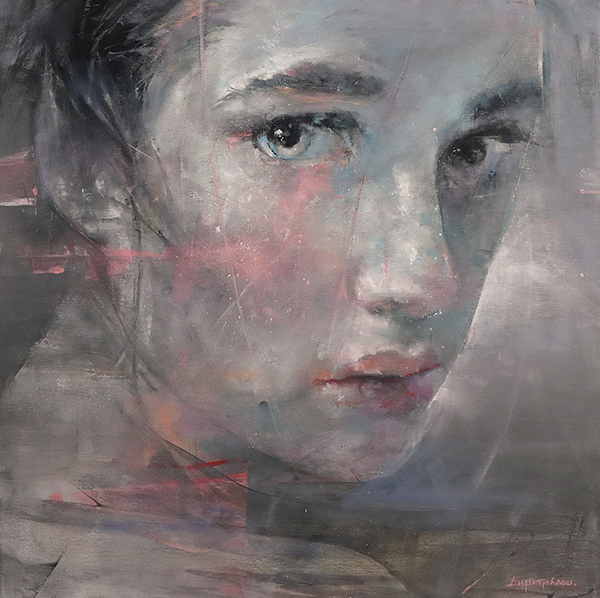 Fear : oil on canvas Image