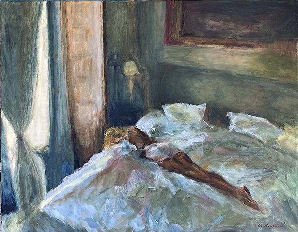 Σταυρούλα Πουλάκη, Ένα ανοιξιάτικο πρωί, 100 x 80cm, Λάδια σε καμβά Image