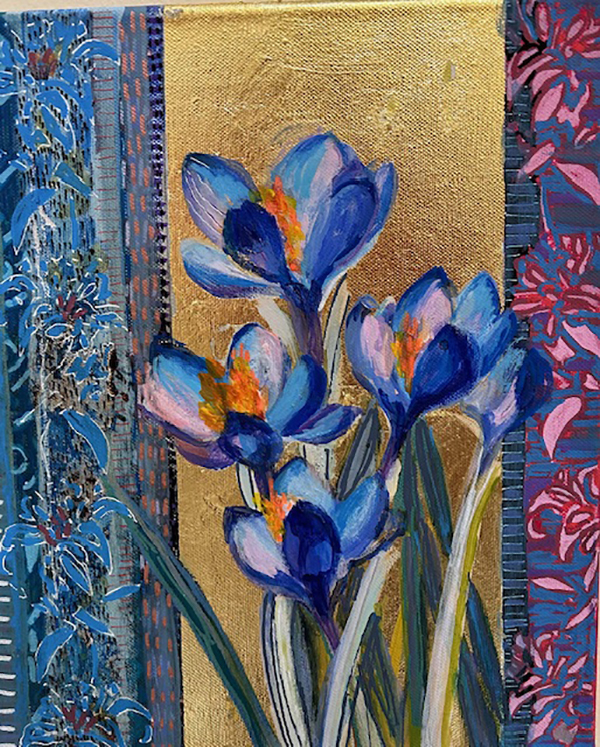 GEORGIA BLIATSOU Σαφράν mixed media, 30 x 25 cm Image