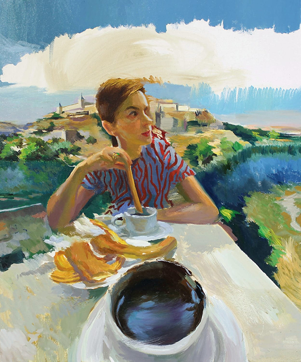 Toledo's dream 60 x 50 cm. oil on canvas Image
