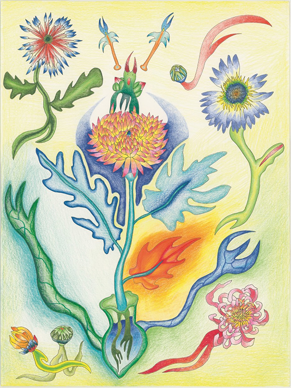 Vassiliki Koukou 1 Upon reaching the top of the Chrysanthemum I discovered two wands Image