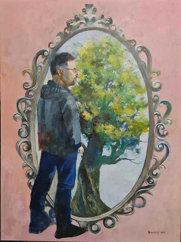 Παναγιώτης Αγαλιώτης, Χωρίς τίτλο, 80 x 60 cm, Ακρυλικά σε καμβά Image