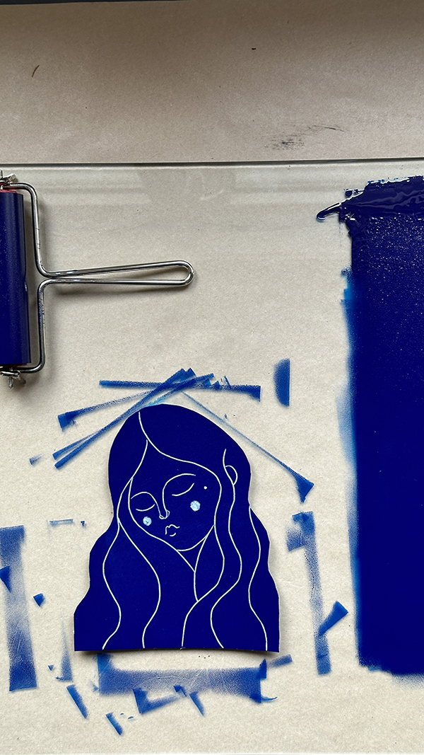 printmaking process Image