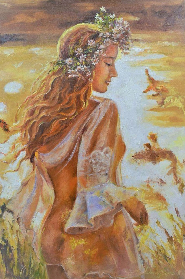 Natalia Davydova, Summer breath, 90x60cm, λάδια σε καμβά Image
