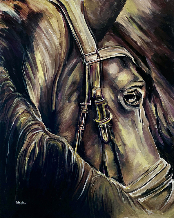 CHEVALIER ACRYLIC 80 x 100 cm.. Image