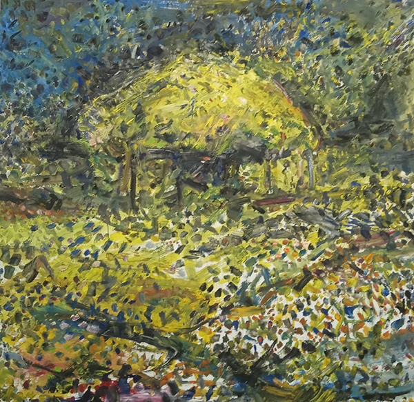 Στέγαστρο, λάδι σε καμβά, 200 x 200 εκ. Image