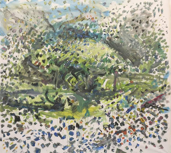 Στέγαστρο, λάδι σε καμβά, 179 x 159 εκ. Image