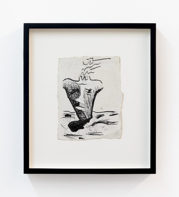 Pen and ink on rag paper 9.75 Image
