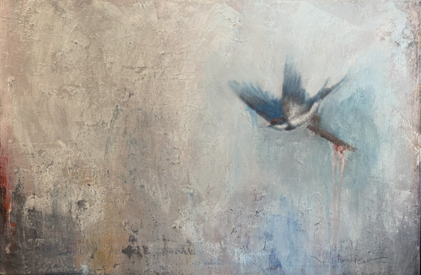 Αναστάσιος Μπούτης, Ενότητα Χελιδόνια, 40x60cm, Ακρυλικά σε καμβά Image
