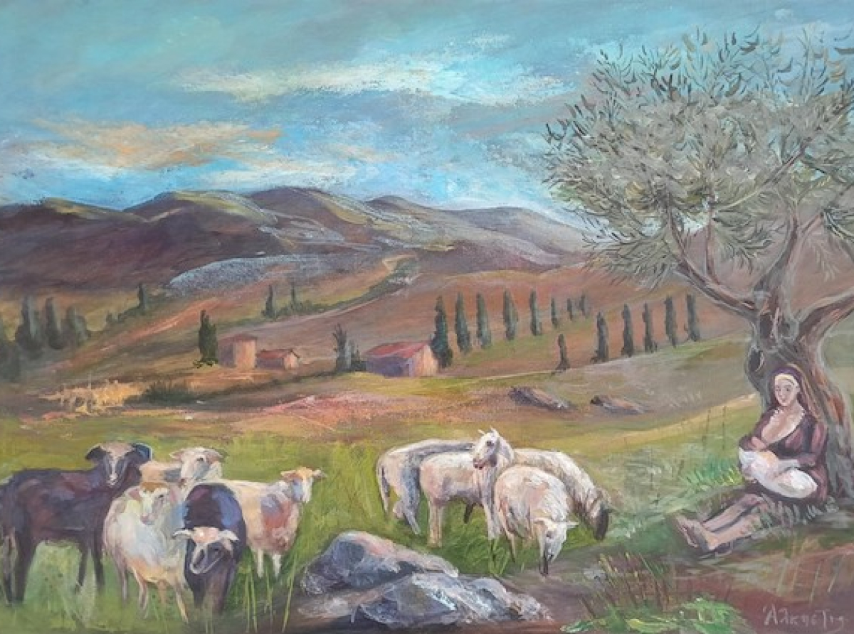 Ελληνογαλλικός Σύνδεσμος : "ΒΙΟΣ – ΑΒΙΩΤΟΣ" (Γυναίκα – Παιδί),  Ομαδική Εικαστική Έκθεση