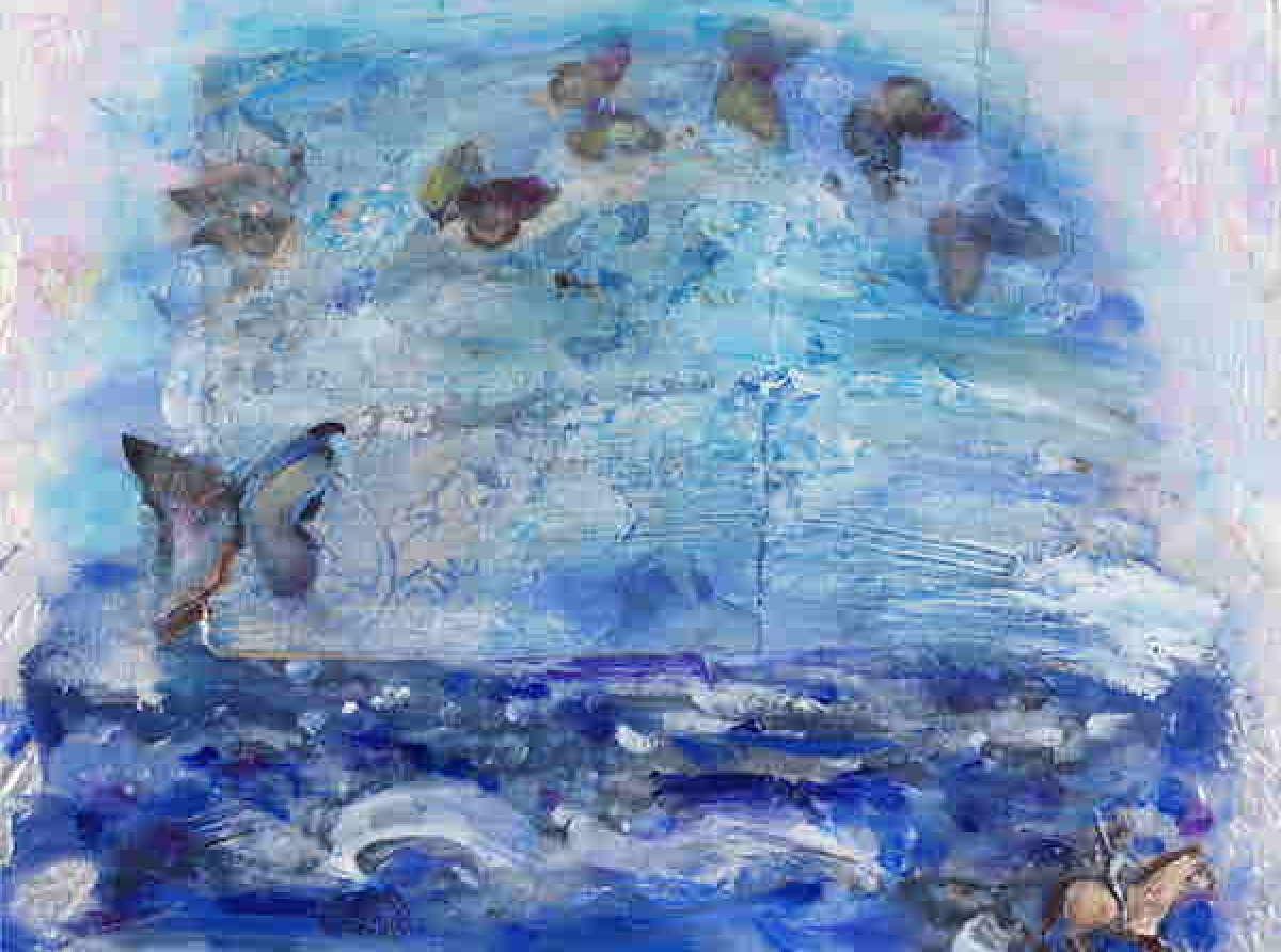 Μέγαρο Μουσικής Αθηνών : «Ο Κήπος του Επίκουρου»  Έκθεση ζωγραφικής της Εριέττας Βορδώνη.