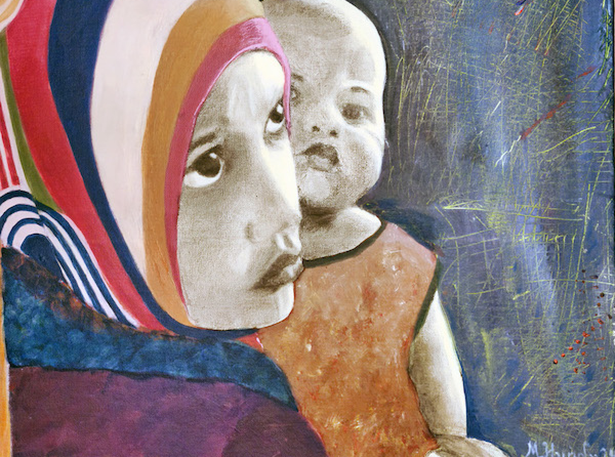 Knack Studio : «Η Πύλη των Χρωμάτων»  Mari Iliadi, ατομική έκθεση. 